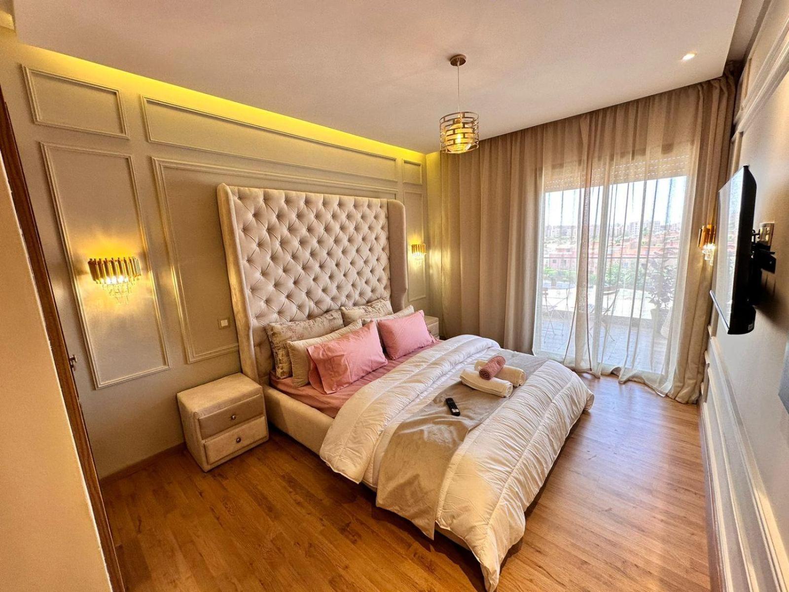 Appartement Luxueux Avec Piscine 10 Minutes Du Centre Ville Marraquexe Exterior foto